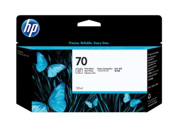 Cartouche d&rsquo;encre photo originale noire HP 70 – C9449A