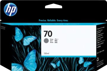 Cartouche d&rsquo;encre grise originale HP 70 – C9450A
