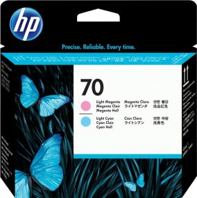 Tête d&rsquo;impression originale HP 70 Cyan Light/Magenta Light – C9405A