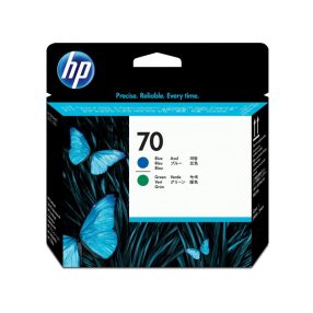 Tête d&rsquo;impression originale HP 70 bleu/vert – C9408A