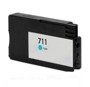 Cartouche compatible HP711 – CZ130A – Cyan