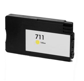 Cartouche compatible HP711 – CZ132A – Jaune