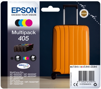 Epson 405 Pack de 4 cartouches d'encre originales - C13T05G64010