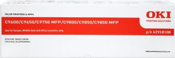 OKI C9600/C9650/C9655/C9800/C9850 Tambour d&rsquo;image original noir – 42918108