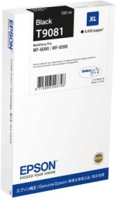 Cartouche d&rsquo;encre originale noire Epson T9081 – C13T908140