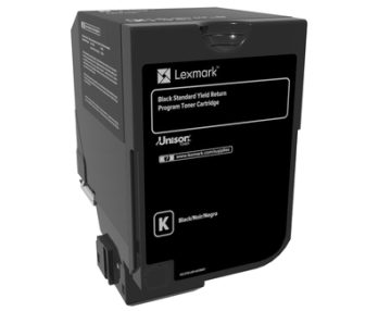 Lexmark CS720/CS725/CX725 Cartouche de toner original noir – 74C2SK0