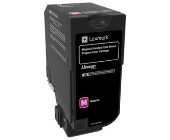 Lexmark CS720/CS725/CX725 Cartouche de toner magenta d&rsquo;origine – 74C2SM0