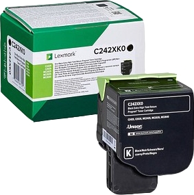 Lexmark C2425/C2535/MC242525/MC2535/MC2640 Cartouche de toner original noir – C242XK0