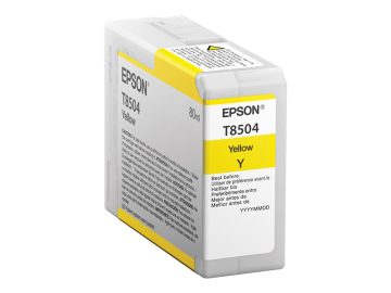 Cartouche d&rsquo;encre jaune originale Epson T8504 – C13T850400