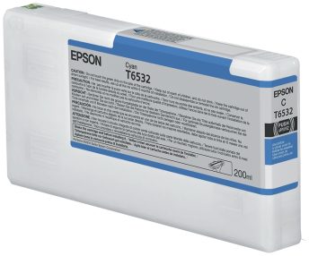 Cartouche d&rsquo;encre cyan originale Epson T6532 – C13T653200