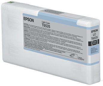 Cartouche d&rsquo;encre cyan clair originale Epson T6535 – C13T653500