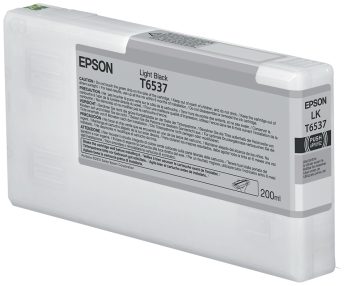 Cartouche d&rsquo;encre noire légère originale Epson T6537 – C13T653700