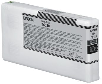 Cartouche d&rsquo;encre originale Epson T6538 noir mat – C13T653800
