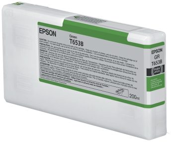 Cartouche d&rsquo;encre verte originale Epson T653B – C13T653B00