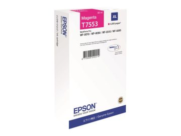 Cartouche d&rsquo;encre magenta originale Epson T7553 – C13T755340