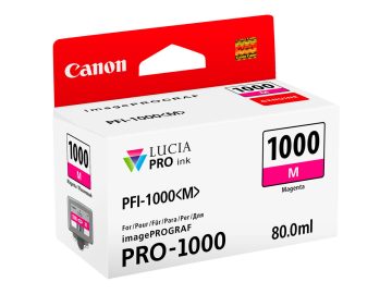 Cartouche d&rsquo;encre magenta originale Canon PFI1000 – PFI1000M/0548C001