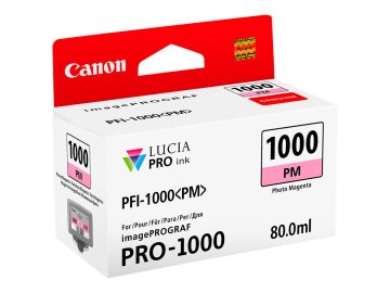 Cartouche d&rsquo;encre photo originale Canon PFI1000 Magenta – PFI1000PM/0551C001
