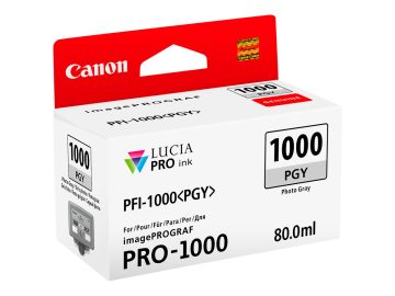 Cartouche d&rsquo;encre photo originale Canon PFI1000 gris – PFI1000PGY/0553C001