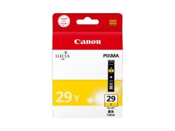Cartouche d&rsquo;encre jaune originale Canon PGI29 – 4875B001