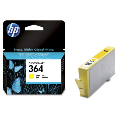 Cartouche jaune d'origine HP364 - CB320EE
