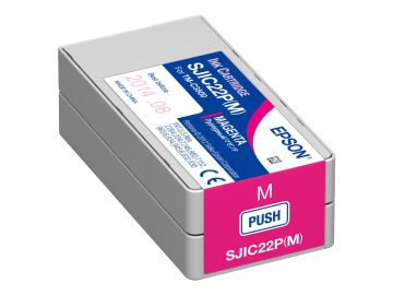 Epson SJIC22P Cartouche d&rsquo;encre magenta originale – C33S020603/SJIC22P(M)