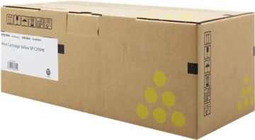 Ricoh Aficio SPC231/SPC232/SPC242/SPC310/ SPC311/SPC312/SPC320/SPC342 Cartouche de toner jaune originale – 407635/406482/SPC310Y