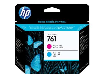 Tête d&rsquo;impression originale HP 761 – Cyan et Magenta – CH646A
