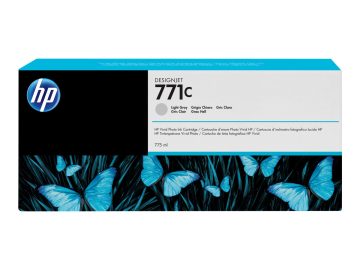 Cartouche d&rsquo;encre originale gris clair HP 771C – B6Y14A