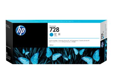 Cartouche d&rsquo;encre cyan originale HP 728 – F9K17A
