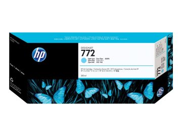 Cartouche d&rsquo;encre cyan clair originale HP 772 – CN632A