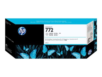 Cartouche d&rsquo;encre originale gris clair HP 772 – CN634A
