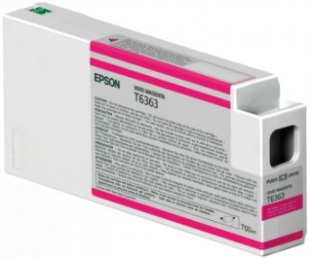 Cartouche d&rsquo;encre originale Epson T6363 Magenta Vivid – C13T63636300