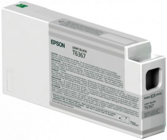 Cartouche d&rsquo;encre noire légère originale Epson T6367 – C13T636700