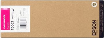 Cartouche d&rsquo;encre originale Epson T6063 Magenta Vivid – C13T606300