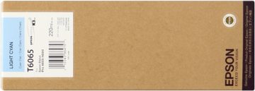 Cartouche d&rsquo;encre cyan clair originale Epson T6065 – C13T606500