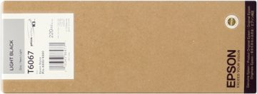 Cartouche d&rsquo;encre noire légère originale Epson T6067 – C13T606700