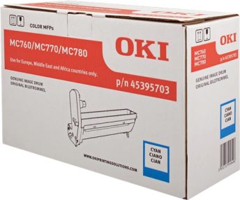 OKI MC760/MC770/MC780 Tambour d&rsquo;image original cyan – 45395703