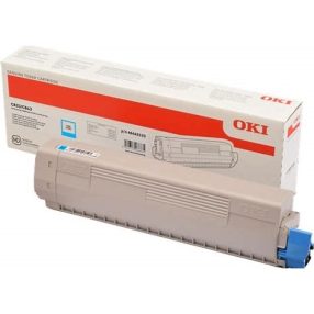 OKI C833/C843 Cartouche de toner original cyan – 46443103