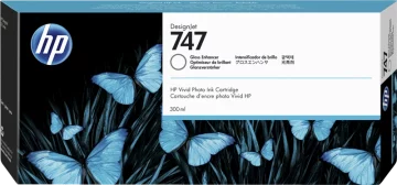 Cartouche d&rsquo;encre originale HP 747 Gloss Optimiser – P2V87A