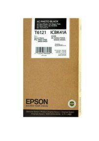 Cartouche d&rsquo;encre photo originale noire Epson T6121 – C13T612100