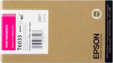 Cartouche d&rsquo;encre magenta originale Epson T6033 – C13T603300