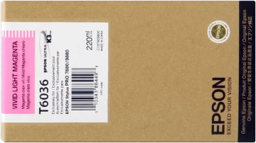 Epson T6036 Magenta Light Cartouche d&rsquo;encre originale – C13T603600