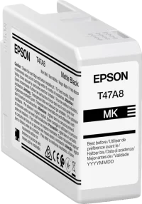 Cartouche d&rsquo;encre originale Epson T47A8 noir mat – C13T47A800