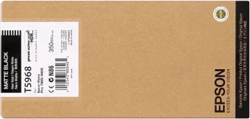 Cartouche d&rsquo;encre originale Epson T5968 noir mat – C13T596800