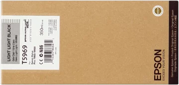 Epson T5969 Cartouche d&rsquo;encre noire légère originale – C13T596900