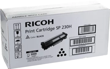 Ricoh SP230 Cartouche de Toner Originale Noire – 408294/SP 230H