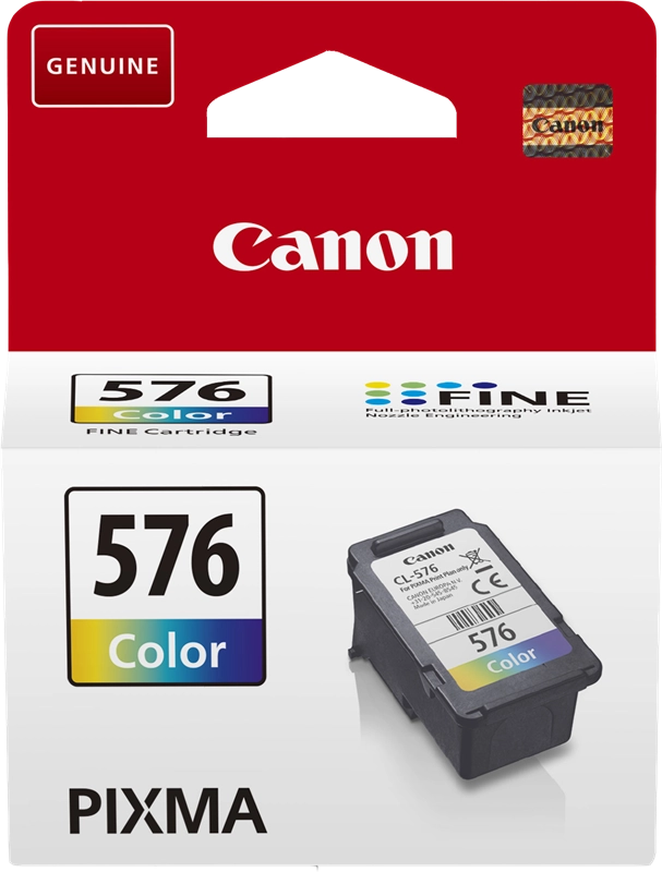 Cartouche d'encre couleur originale Canon CL576 - 5442C001