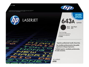 Cartouche de toner original noir HP Q5950A – 643A