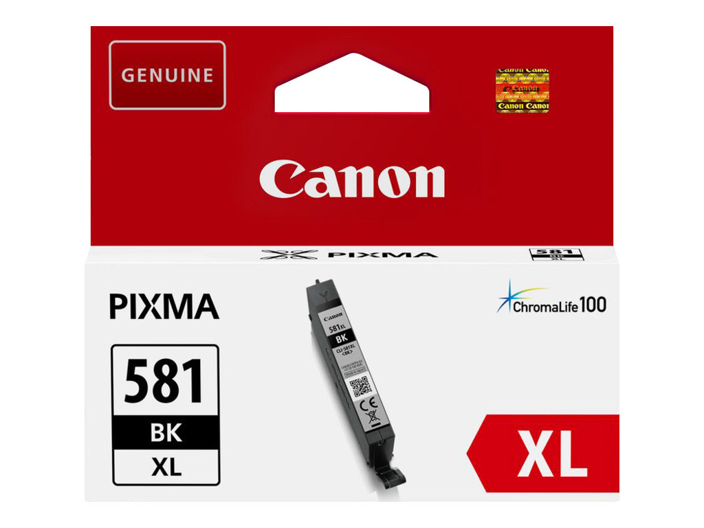 Cartouche d'encre noire originale Canon CLI581XL - 2052C001