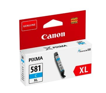 Cartouche d'encre cyan originale Canon CLI581XL - 2049C001